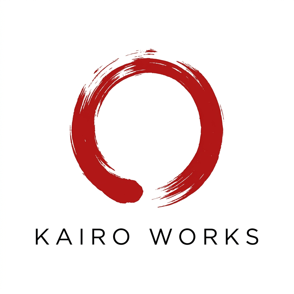 Logo Kairo Works em destaque